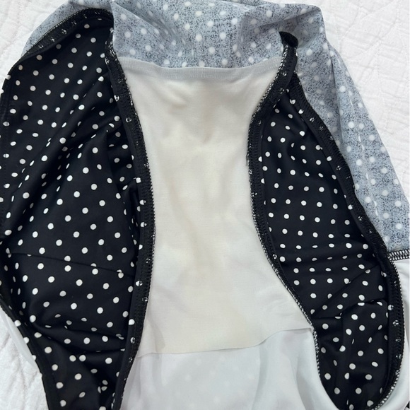 Freya Polka Dot Soft Cup Ruffled Halter One Piece Swimsuit Sz 36DD - Picture 5 of 5